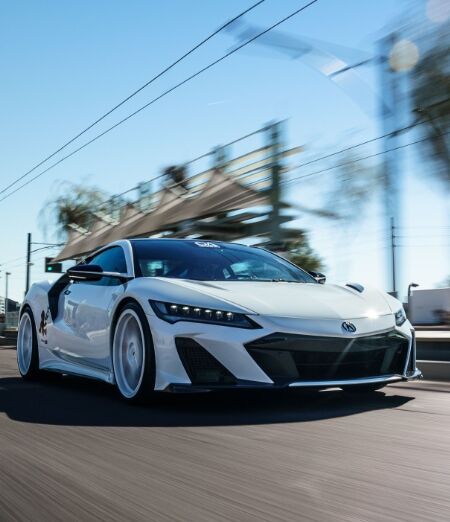 Acura Collision Center NSX driving